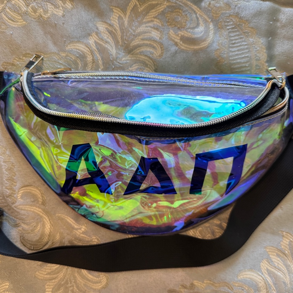 Alpha Delta Pi Clear Fanny-Pack, Hip Purse